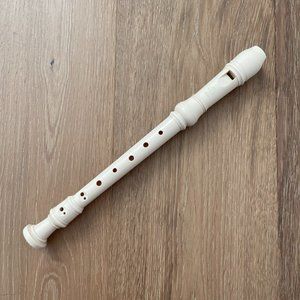Yamaha Recorder YRS-24B Plastic Soprano Natural Ivory Baroque Fingering Key C